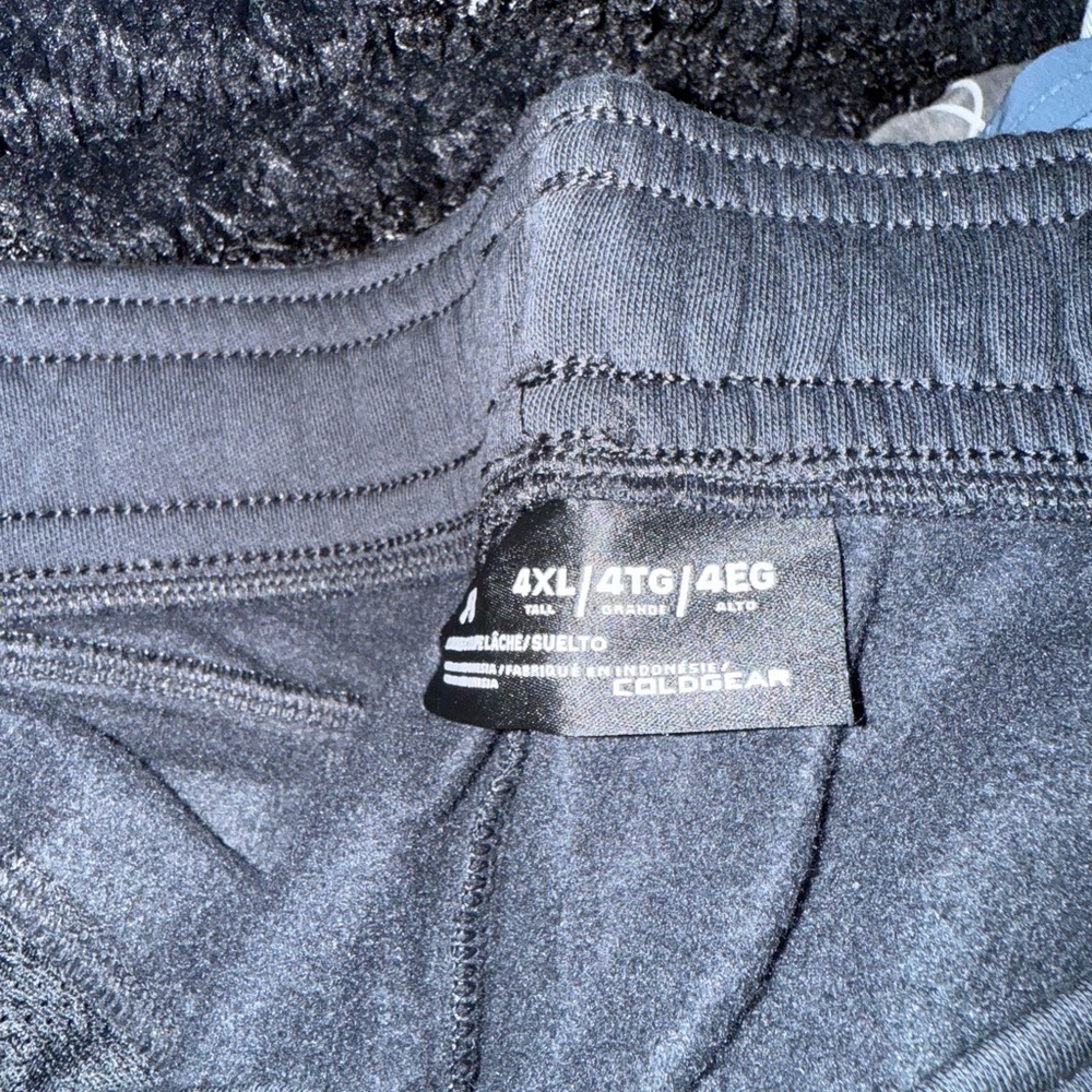 Under Armour Black ColdGear Pants 4XLT